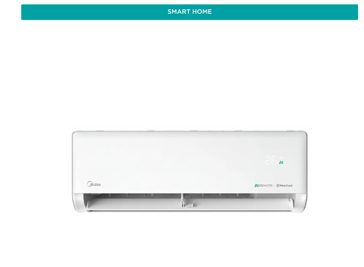 Aire Acondicionado Split Inverter EcoMaster 24000 Btu + Wifi