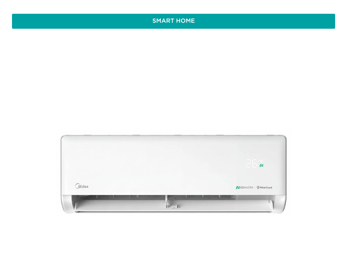 Aire Acondicionado Split Inverter EcoMaster 12000 Btu + Wifi