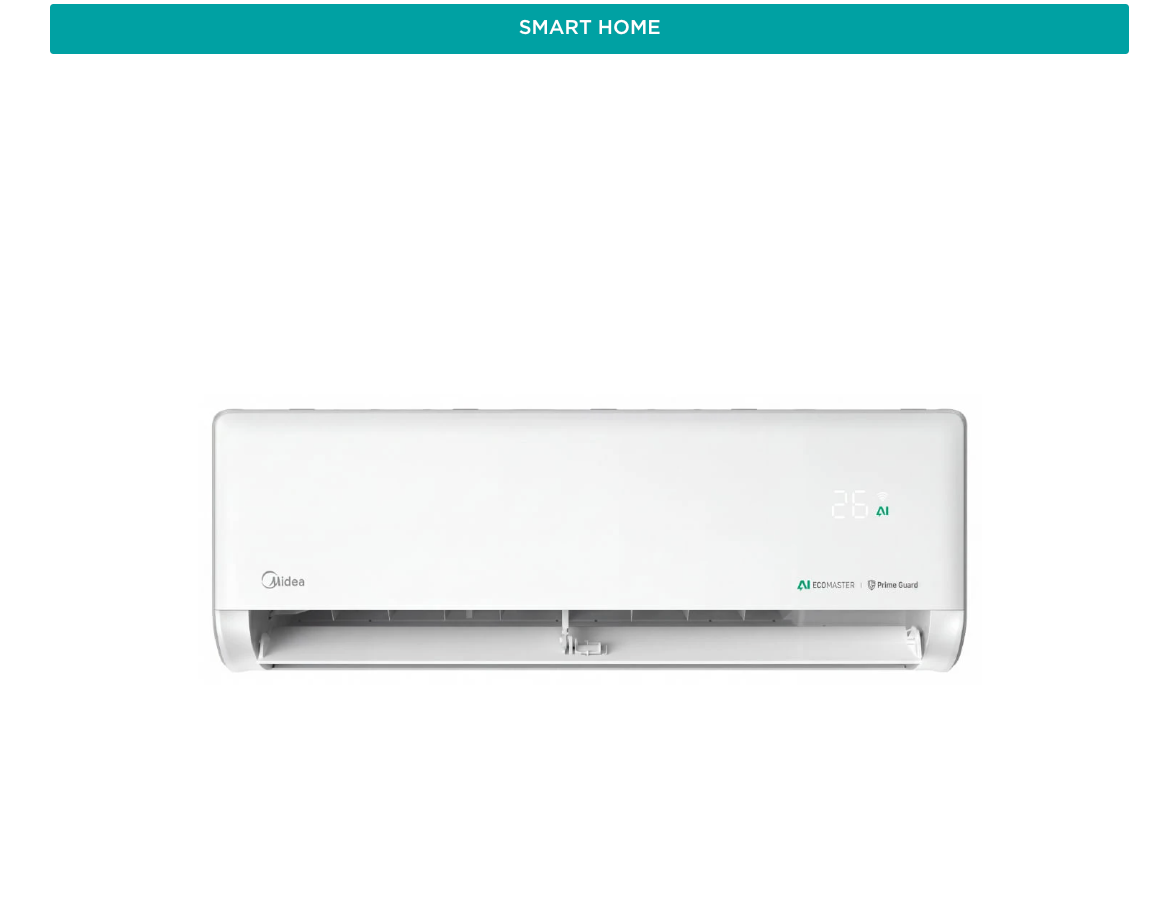 Aire Acondicionado Split Inverter EcoMaster 18000 Btu + Wifi