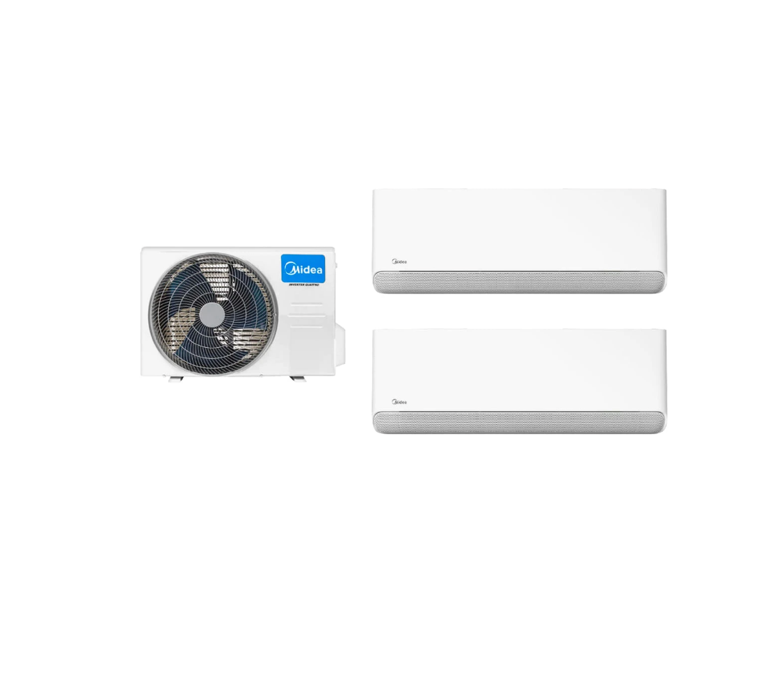 Multisplit Breezeless 9000 + 12000 BTUh con Wi-Fi