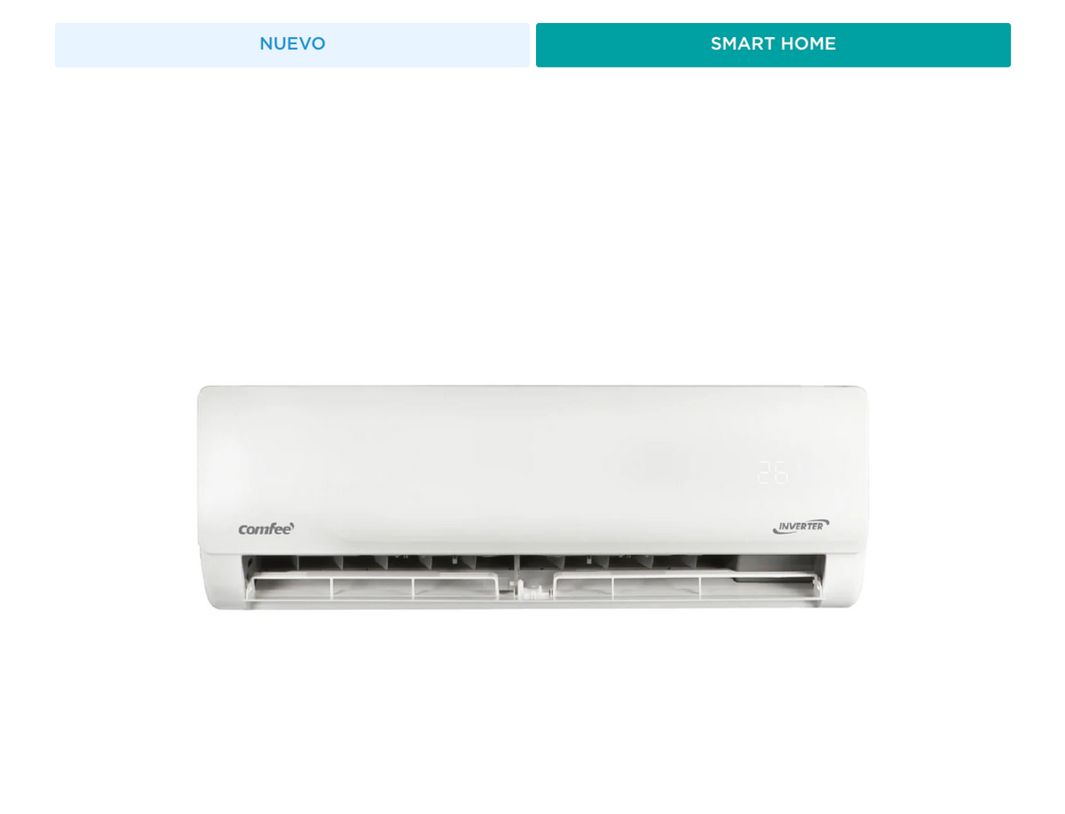 Aire Acondicionado Split Inverter Comfee 24000 BtuH