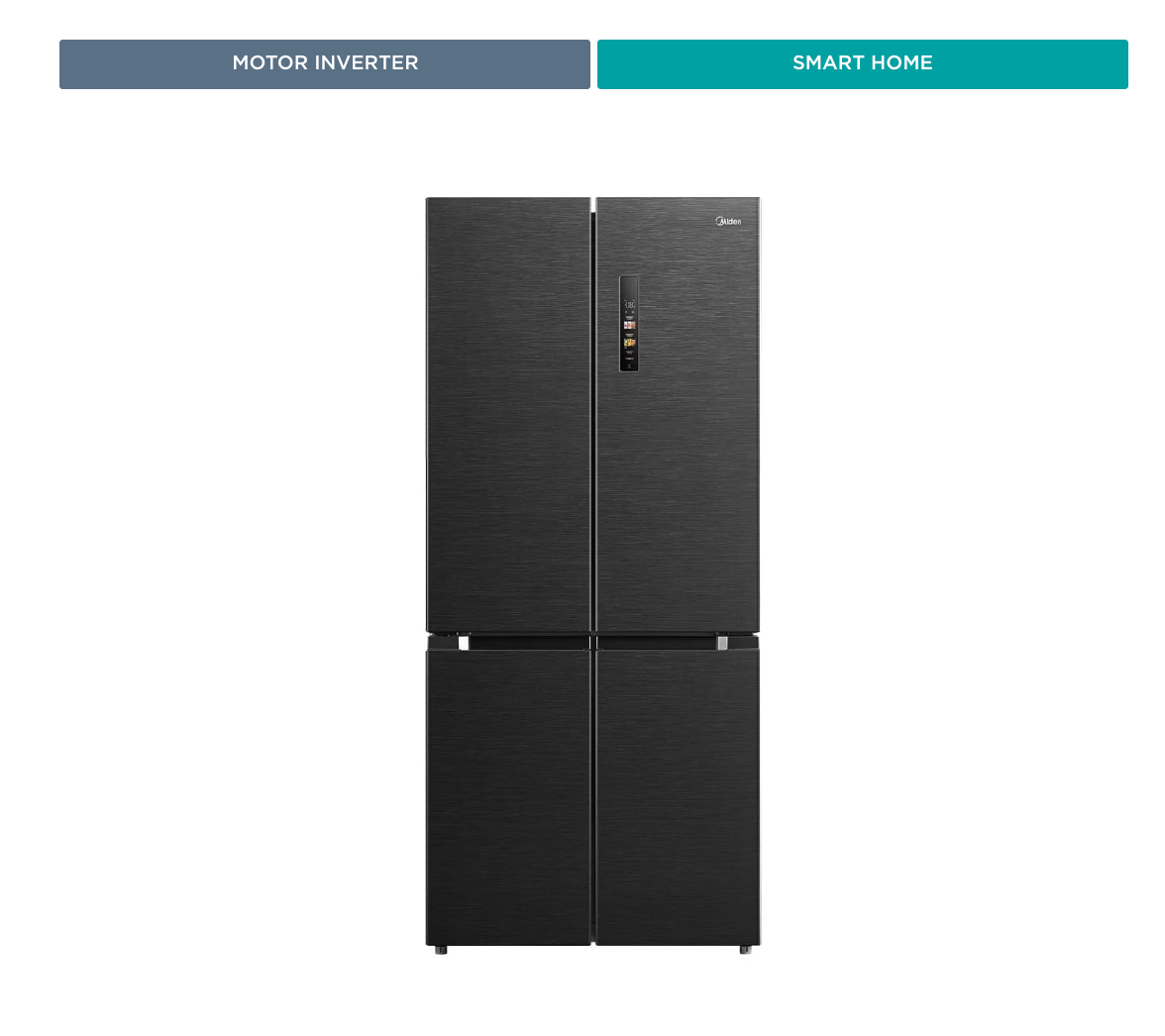 Refrigerador 515 litros No Frost Inverter Multidoor WiFi