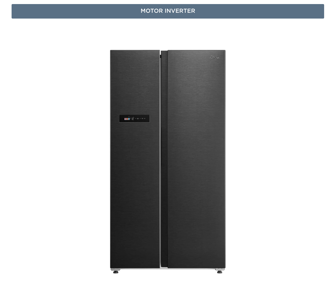 Refrigerador 592 litros No Frost Side by Side