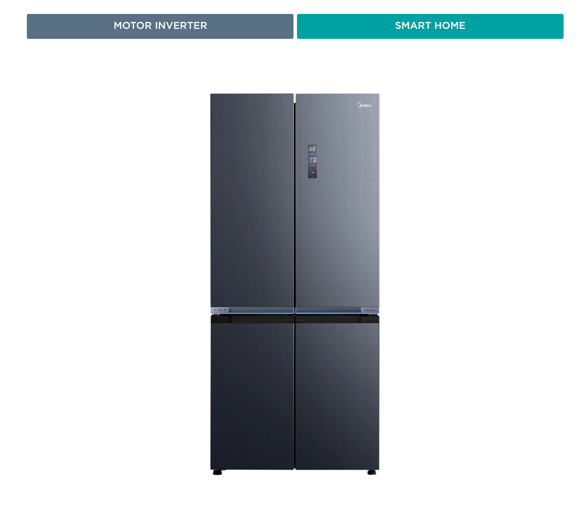 Refrigerador 527 litros No Frost Multidoor Inverter - WiFi
