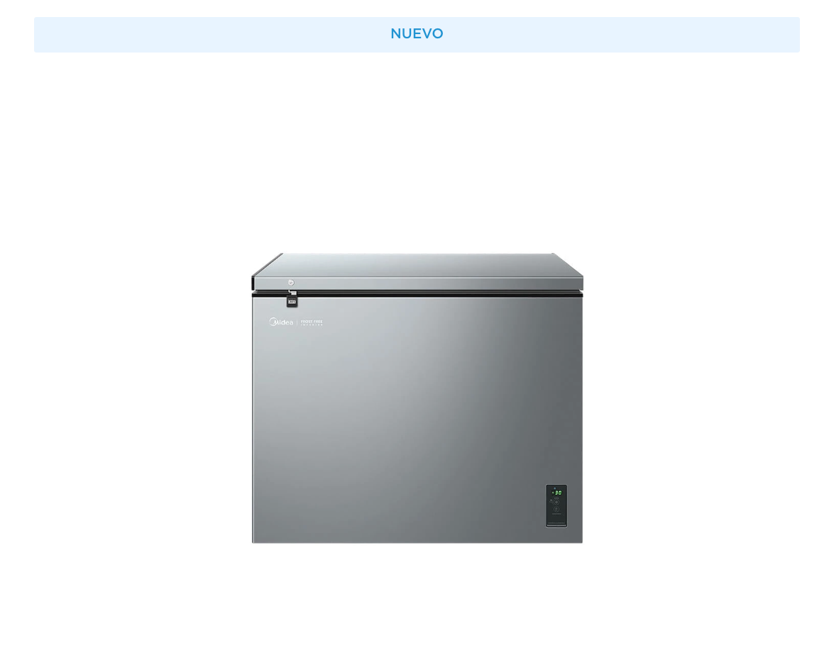 Freezer Horizontal No Frost 233 lts