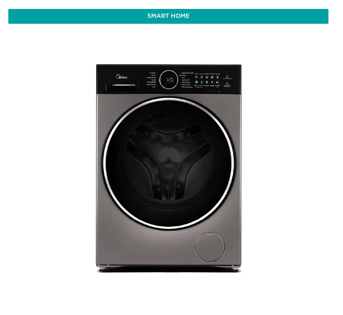 Lavadora Secadora 12/10KG Perfect Fit Inverter WiFi