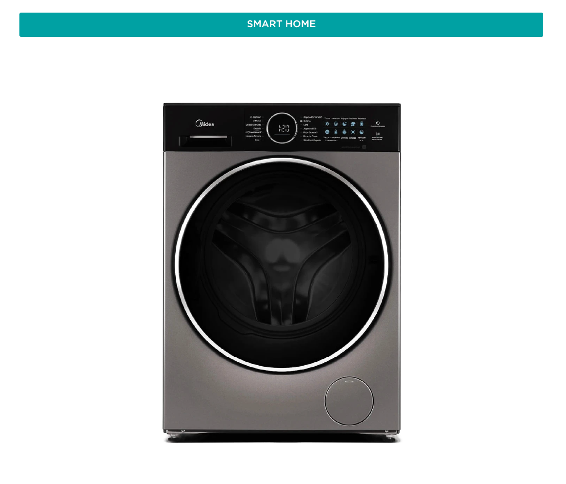 Lavadora Secadora 12/10KG Perfect Fit Inverter WiFi