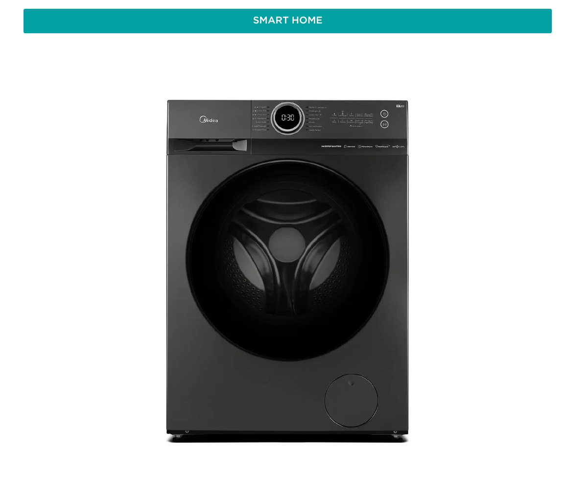 Lavadora Secadora Frontal 11.5/9KG Inverter con Vapor