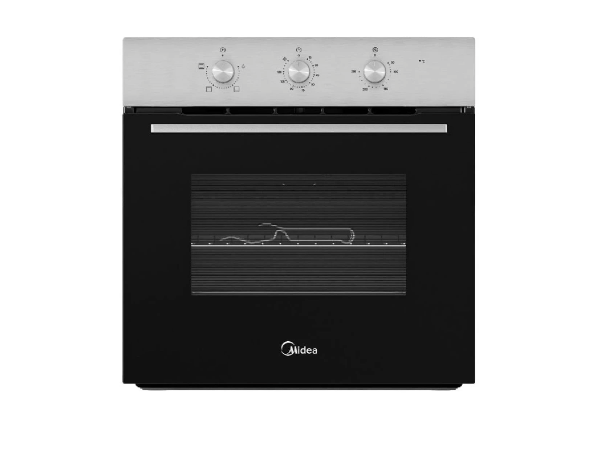 Horno Empotrable Eléctrico Negro 67 litros
